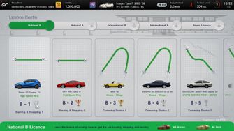 Gran Turismo 7 driver's license