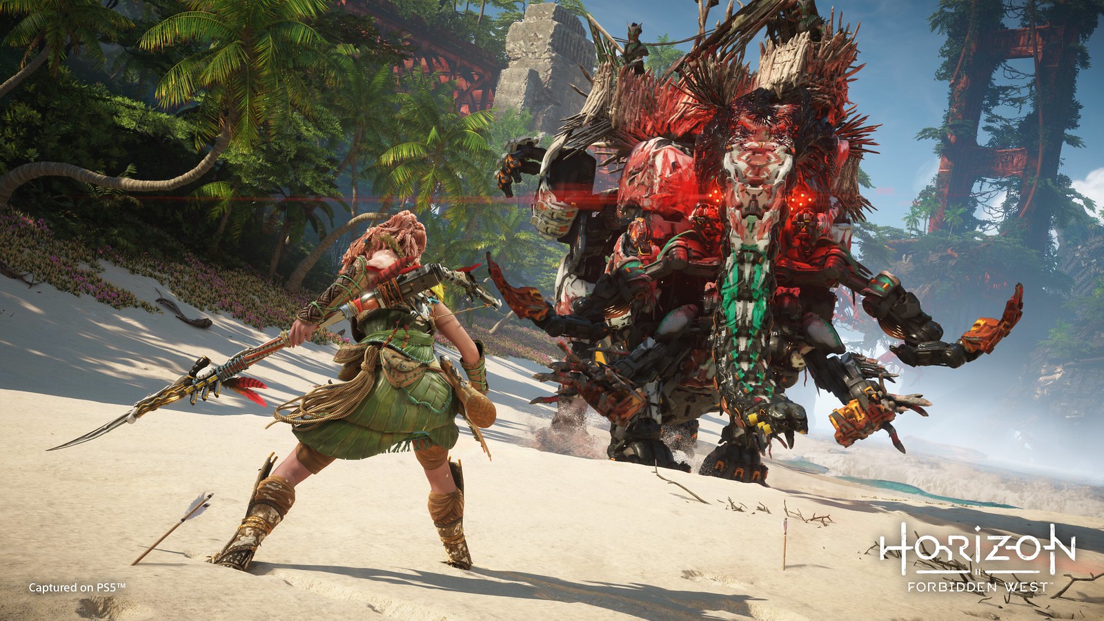 Images of Horizon Forbidden West on the PlayStation 4 leak