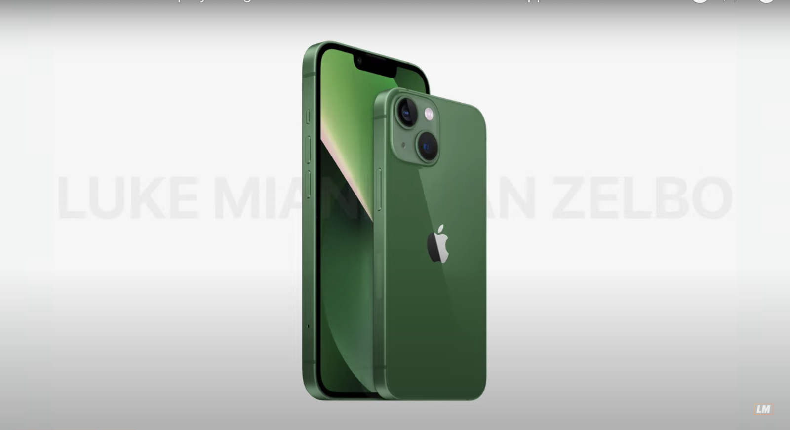 1646686337 419 Dark green iPhone 13 leaked days before Apple presentation