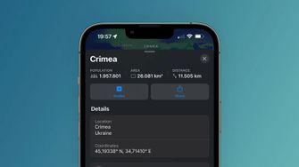 Ukraine Apple Maps Crimea