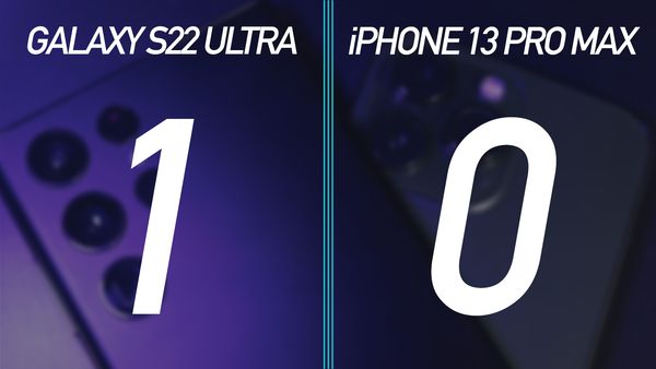 Galaxy S22 Ultra vs 13 Pro Max