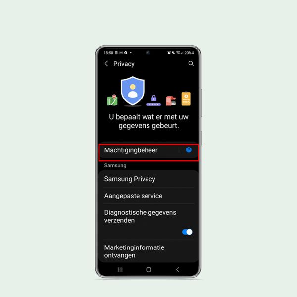 Android smartphone permissions
