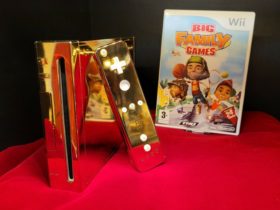 Queen Elizabeths golden Wii is for sale will it soon