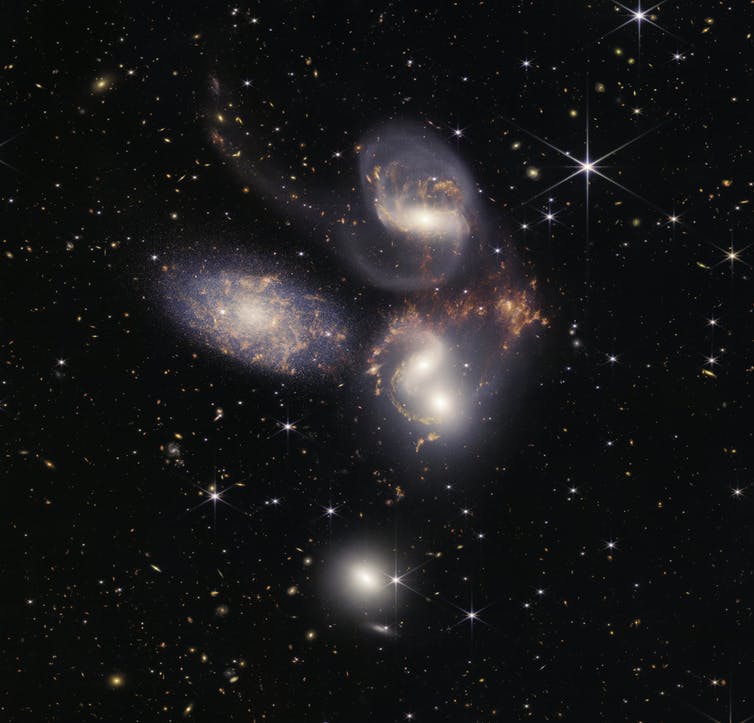 Image of Stephan's Quintet.