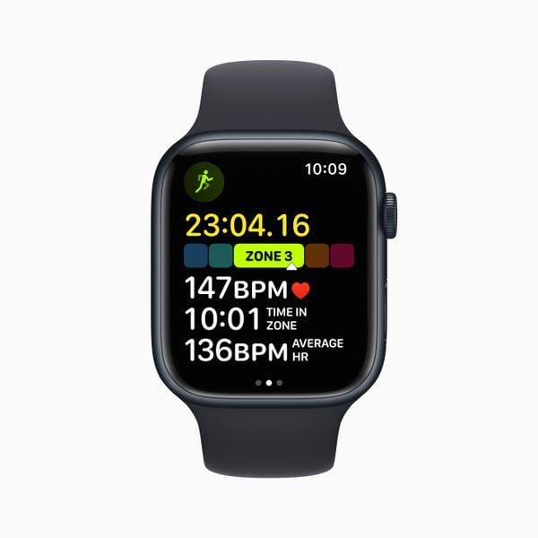 Apple Watch Series 8 heart rate