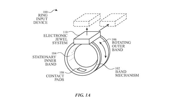 The patent filed