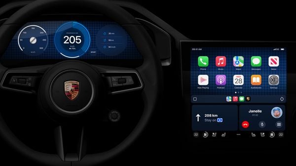 Aston Martin and Porsche show off new version of Apple CarPlay