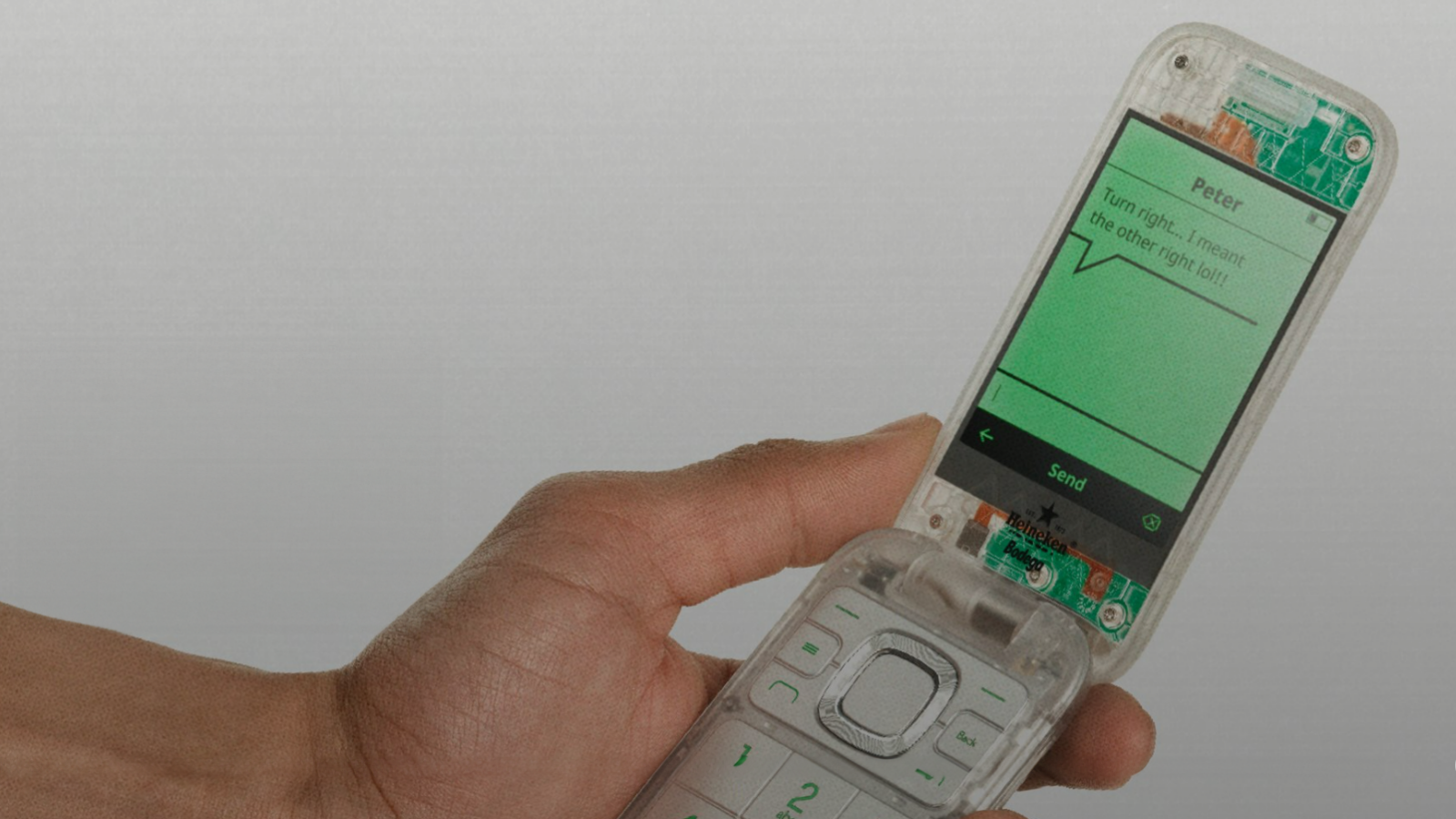 Heineken and HMD come up with the boring phone and